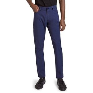 Theory Pants Mens Size 34 Blue Raffi Slim Fit Tech Performance Chino Stretchy